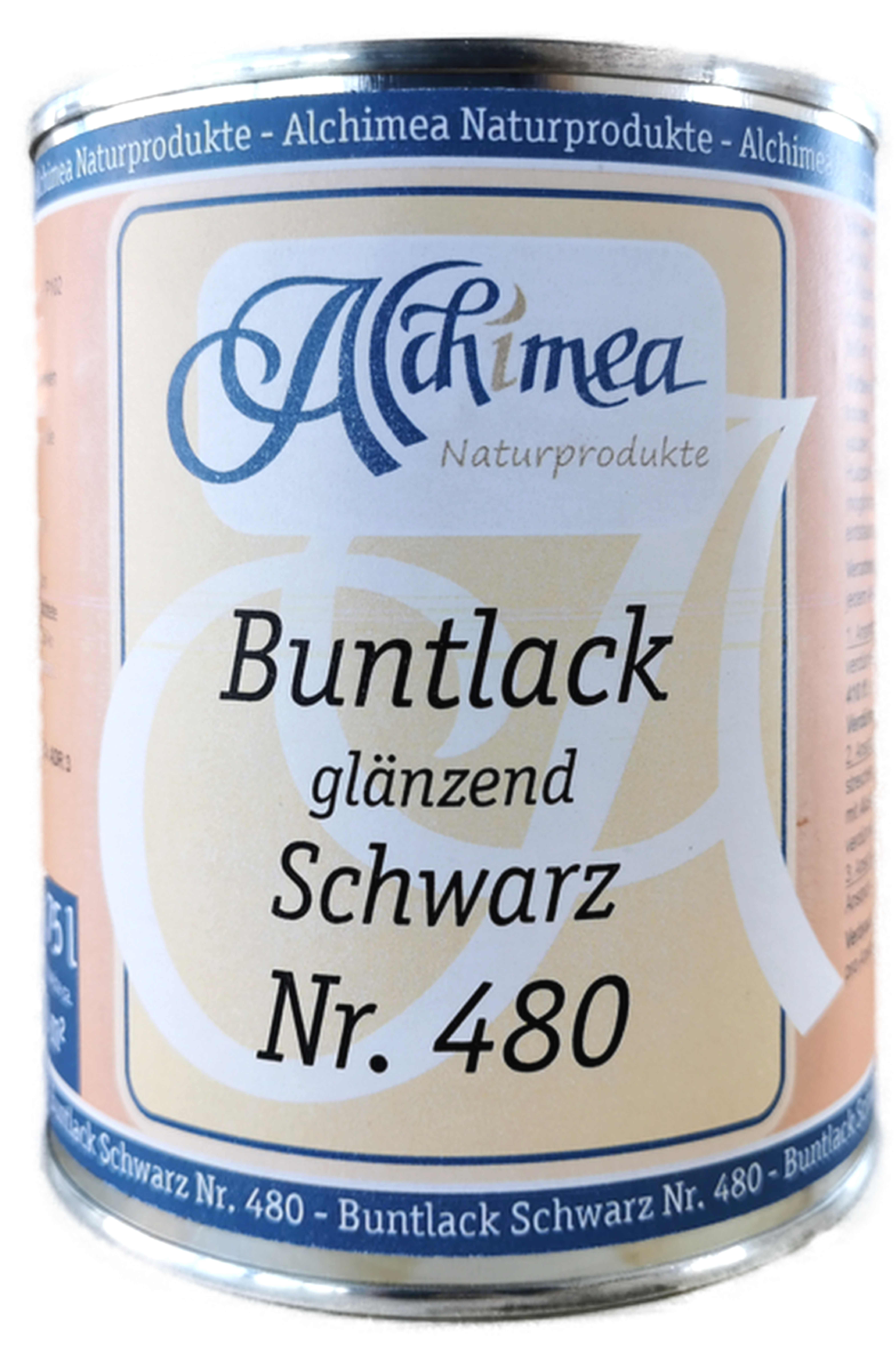 Alchimea Buntlack Schwarz, 0,25 l 